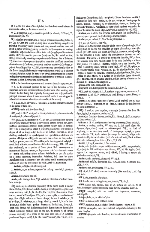 Sanskrit English Dictionary Vol.1-2